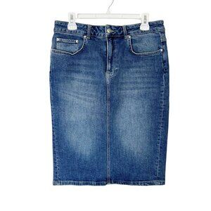 Anthropologie Pilcro Denim Jean Skirt Women’s Size 8 Petite 8P